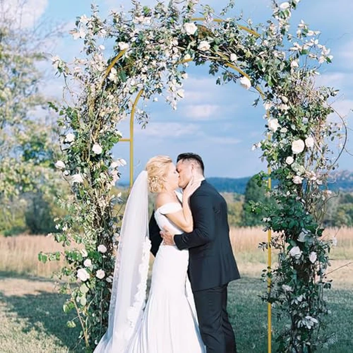 Open Arch Backdrop Stand,Double Arch Frame U Shaped Wedding Arches for Wedding Ceremony Birthday Party Bridal Baby Shower Photo Booth Garden Floral Balloon Arch Decoration by SPRITE DISPLAY - Image 2