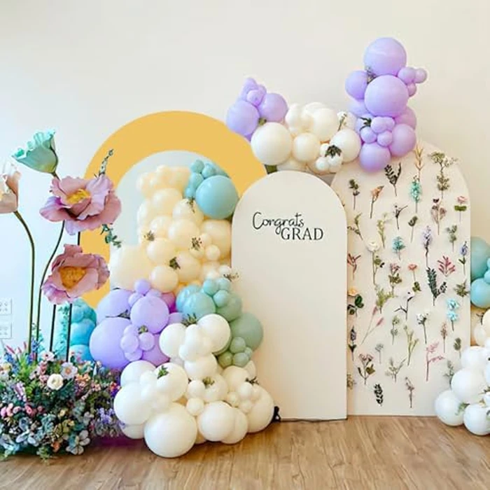 Open Arch Backdrop Stand,Double Arch Frame U Shaped Wedding Arches for Wedding Ceremony Birthday Party Bridal Baby Shower Photo Booth Garden Floral Balloon Arch Decoration by SPRITE DISPLAY - Image 7