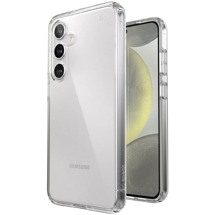 Speck Presidio Perfect-Clear Phone Case for Samsung Galaxy S24+ - Clear by Speck - Image 3