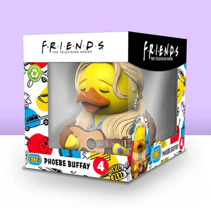 TUBBZ Boxed Edition Phoebe Buffay Collectible Vinyl Rubber Duck Figure - Official Friends Merchandise - Movies & TV by TUBBZ - Image 2