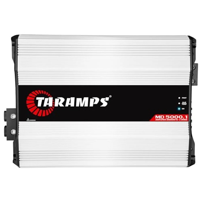 Taramps MD 5000.1 Amplifier 2 Ohms 5000 Watts RMS 1 Channel Full Range, Car Audio Monoblock, LED Monitor Indicator Class D, Great for Subwoofer, MD 5k by Taramp's - Used - Like New condition - US$318.56