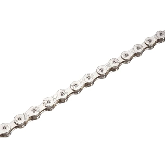 XIAOTINGZI E-Bike Chain, 136 Links 1/2" X 3/32" for 6/7/8 Speed, 1060kgf High Tensile Strength Dark Silver, Quick-Release Universal for MTB/Road/City Bike/BMX by XIAOTINGZI - Used - Like New condition