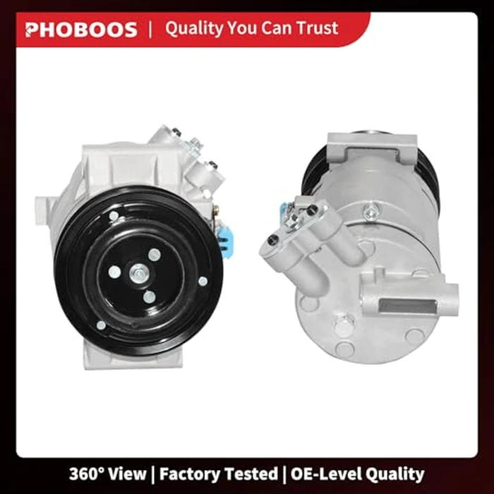 PHOBOOS A/C Compressor with Clutch Compatible with Chevrolet Camaro 2010-2015 V6 3.6L. Fast Cooling, Low Noise, Easy Installation, Ref. CO 22258C by PHOBOOS - Image 8