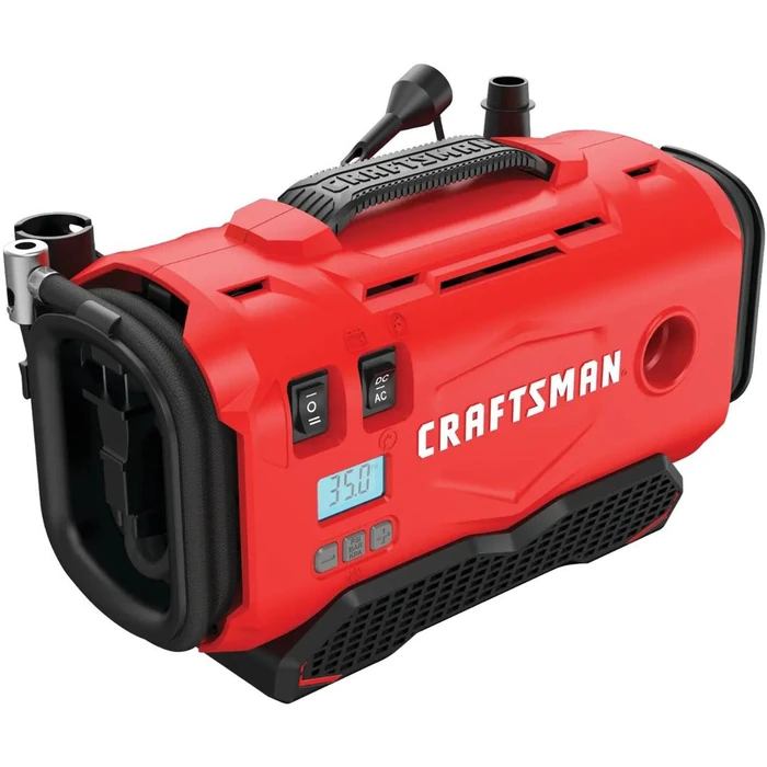 CRAFTSMAN CMCE520B-R V20* Cordless High Pressure Inflator (Tool Only) - Red by CRAFTSMAN - Image 3