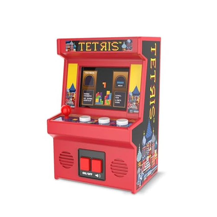Arcade Classics - Retro Mini Arcade Game, Full Color Screen, Classic Handheld Electronic Game Console, 90s Toy, Great Gift for Kids 8+, Tetris by ARCADE CLASSICS - Image 3