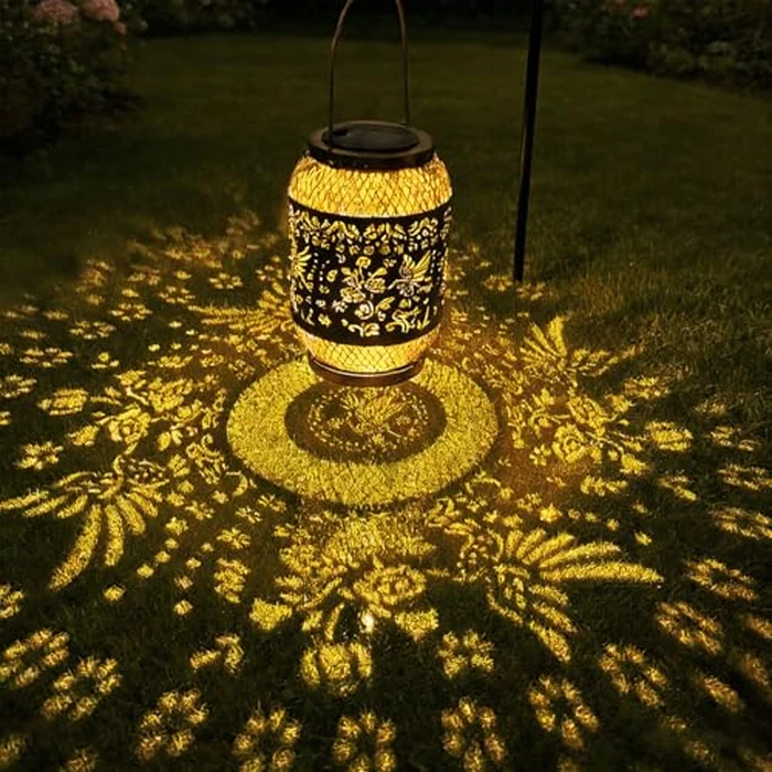 Solar Lanterns Outdoor Waterproof Hummingbird Garden Decor Birthday Gifts for Women Mom Grandma Metal Hanging Solar Lights Decorations Outside for Patio,Yard,Porch,Backyard,Lawn by CWRUIL - Image 8