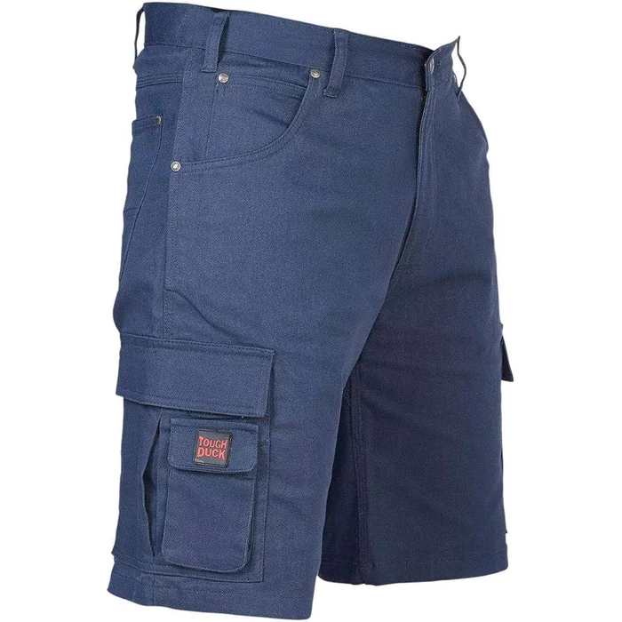 Tough Duck Men's Stretch Twill Cargo Work Short 38 - Navy by Tough Duck - Refurbished - Brand New condition