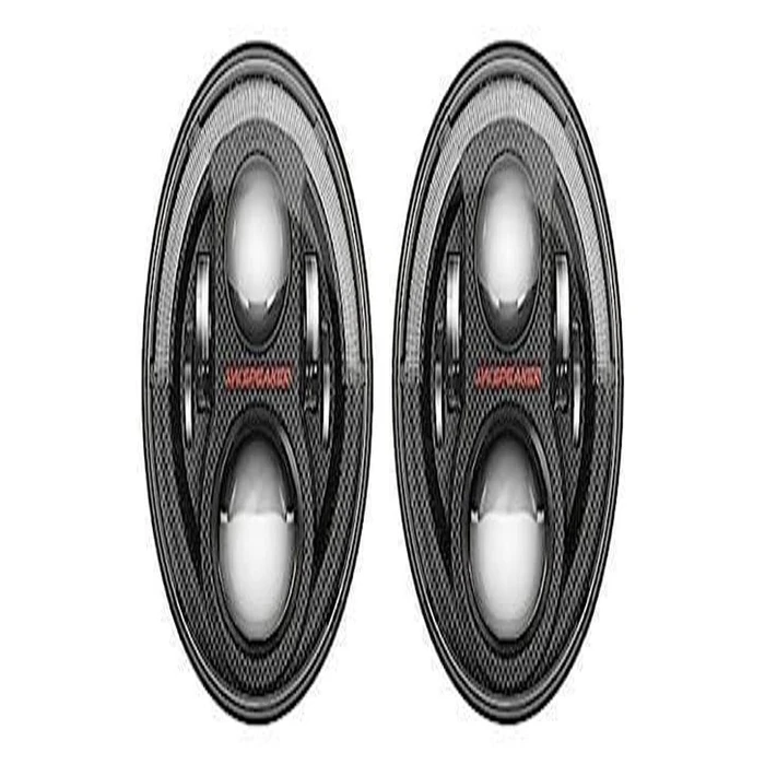 J.W. Speaker 8700 Evolution J2 Carbon Fiber 7" Round 8700 Evolution J2, 2 Pack, Black by J.W. SPEAKER - Image 1