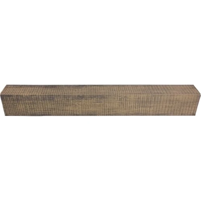 Heritage Timber Resawn Rip Faux Wood Beam, 3-Sided (U-Beam), 3 1/2"W x 3 1/2"H x 72"L, Smokey Brown Finish by Ekena Millwork - Image 4