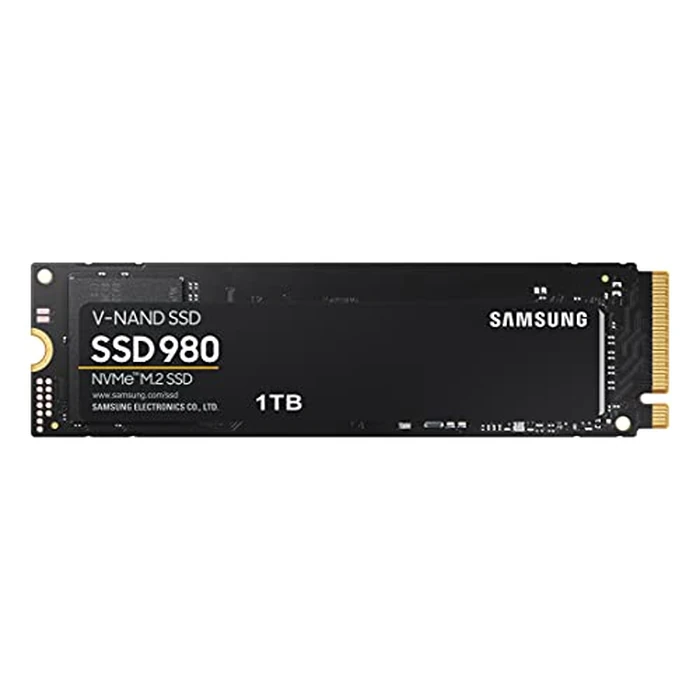 Samsung 980 SSD 1TB PCle 3.0x4, NVMe M.2 2280, Internal Solid State Drive, Storage for PC, Laptops, Gaming and More, HMB Technology, Intelligent Turbowrite, Speeds of up-to 3,500MB/s, MZ-V8V1T0B/AM by Samsung - Used - Acceptable condition