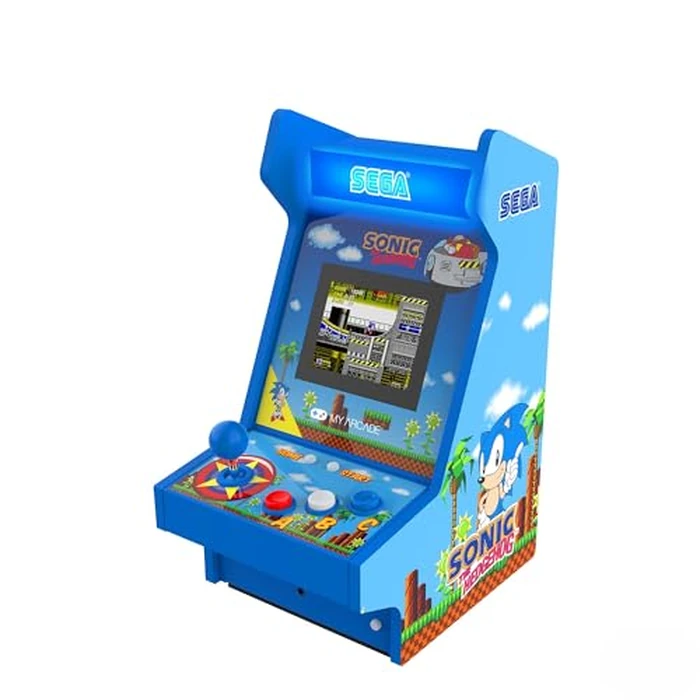 My Arcade Sonic The Hedgehog Mighty Player: Sega Retro Arcades, Sonic Games, 4 Classic Sega Games in 1, Sonic Toys by My Arcade - Used - Like New condition - US$77.22