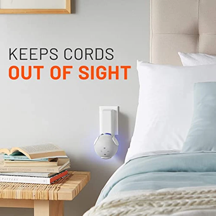 Made For Amazon Outlet Hanger, for Echo Dot (5th generation). Not compatible with Echo Dot Clock. by ECHOGEAR - Image 1