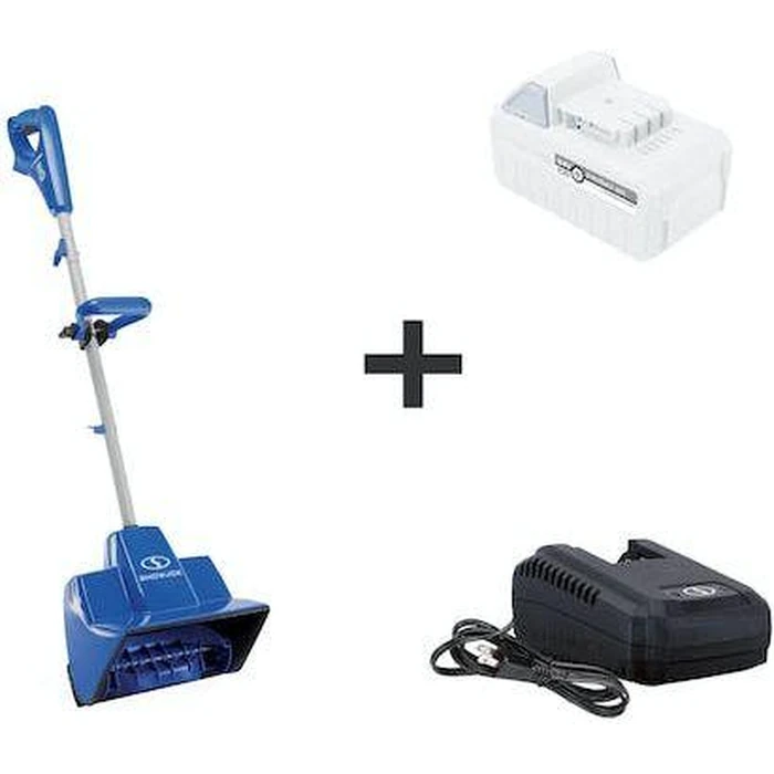 Snow Joe 24-Volt* IONMAX Cordless Snow Shovel Kit (24V-SS11-XR) - Blue by Snow Joe - Image 1