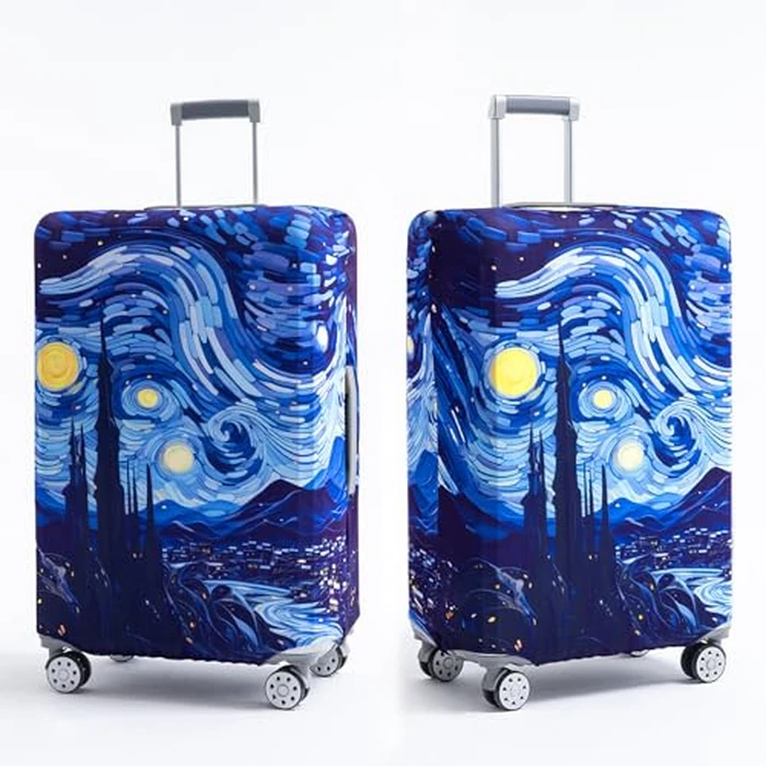 Travelkin Luggage Covers For Suitcase Tsa Approved,Suitcase Cover Protector Fit 18-32 Inch Luggage (Galaxy, M) by TRAVELKIN more than travel - Image 9