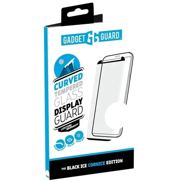 Gadget Guard Black Ice Cornice Curved Glass Screen Protector for LG V40 ThinQ - Clear by Gadget Guard - Image 2