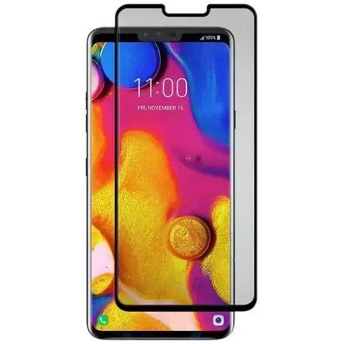 Gadget Guard Black Ice Cornice Curved Glass Screen Protector for LG V40 ThinQ - Clear by Gadget Guard - Refurbished - Brand New condition - US$20.48
