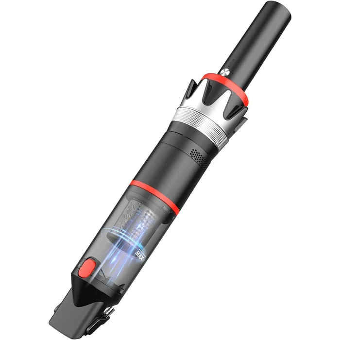 BSRCO HVC-H8R Cordless 8KPa Handheld Vacuum - Black/Red by BSRCO - Image 2