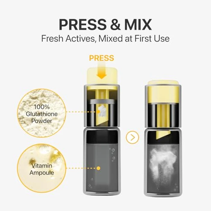 numbuzin No.5 Glutathione TXA Dark Spot Ampoule, Targeted Tone Care Concentrate for Dark Spots & Uneven Skin, Tranexamic Acid, Niacinamide, Vitamin Tree Water, Korean Skincare, 10.7g by numbuzin - Image 4