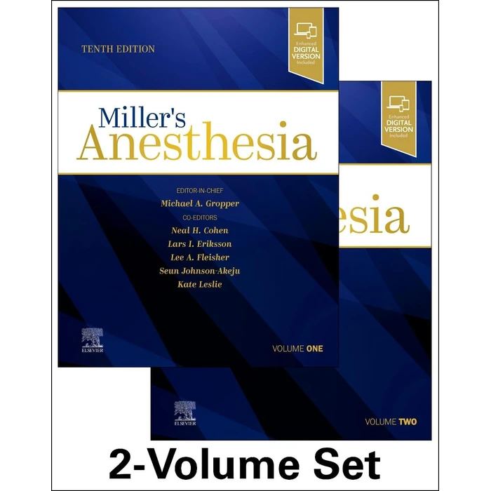 Miller's Anesthesia, 2-Volume Set by Elsevier - Image 1