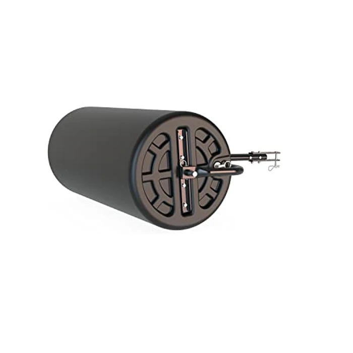 Agri-Fab 45-0606 18" x 36" Tow Behind Poly Lawn Roller 400 lbs weight with water, Poly Drum and Steel Frame, with Plug. Designed for Lawn and Garden Tractors by Agri-Fab - Used - Acceptable condition