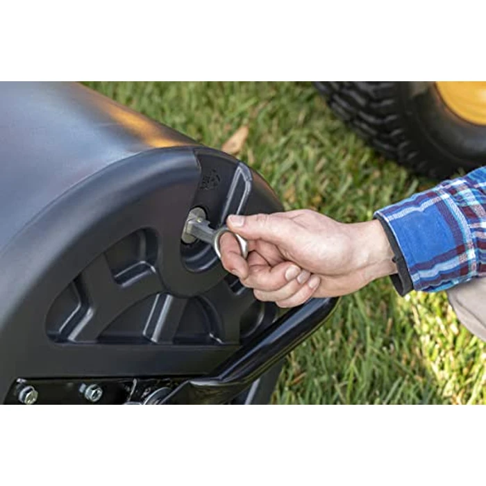 Agri-Fab 45-0606 18" x 36" Tow Behind Poly Lawn Roller 400 lbs weight with water, Poly Drum and Steel Frame, with Plug. Designed for Lawn and Garden Tractors by Agri-Fab - Image 7