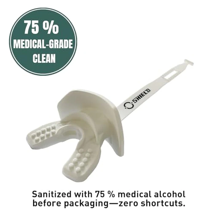 O Shield Mouthguard DRIP Football Vortex Airflow Design, Airtight Fit for Better Breathing, Ergonomic Shock-Absorbing Sports Protector with Strap, Stylish Durable Guard for Athletes by O SHIELD - Image 2