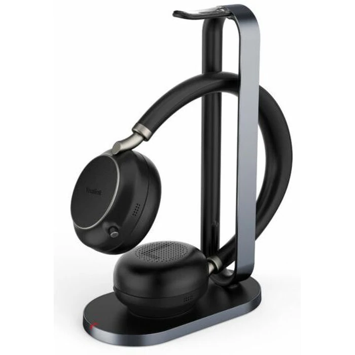 Yealink BH76 Bluetooth Headset with Charging Stand - Black by Yealink - Refurbished - Excellent condition