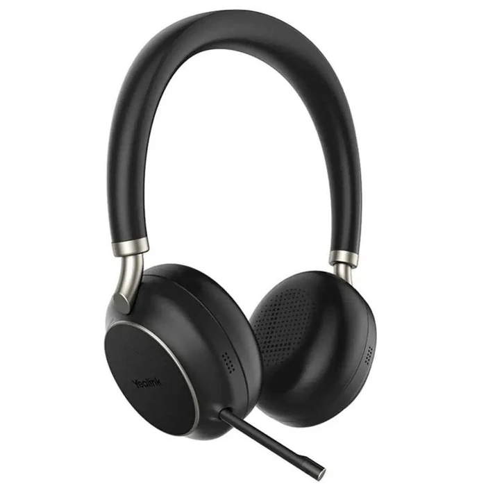 Yealink BH76 Bluetooth Headset with Charging Stand - Black by Yealink - Image 3