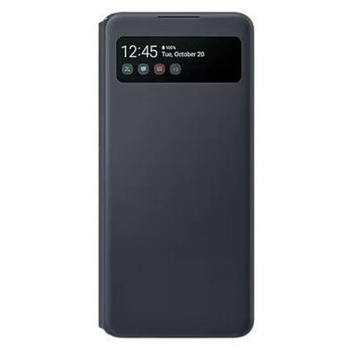 Samsung Smart S View Wallet Cover Phone Case For Galaxy A42 (5G) - Black by Samsung - Refurbished - Excellent condition - US$20.48