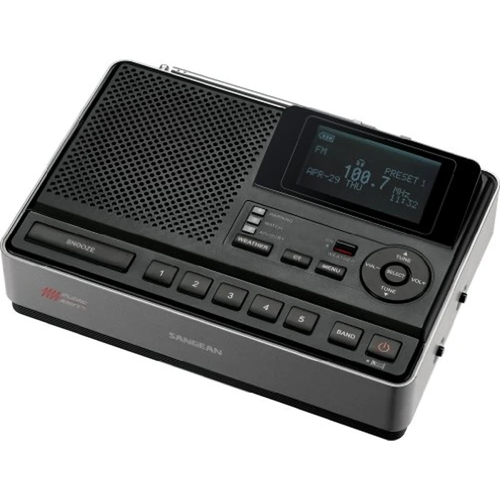 Sangean CL-100 NOAA, S.A.M.E and Public Alert Certified Weather Alert Table-Top Radio with AM/FM-RBDS, and EEPROM Back Up for Preset Stations by Sangean - Used - Like New condition - US$97.37