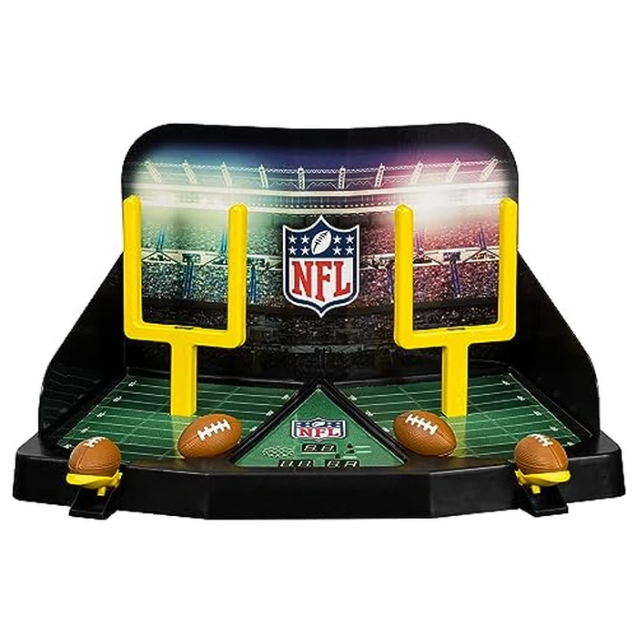 Franklin Sports Mini Football Field Goal Tabletop Game - Flying Field Goal Mini Football for Kids + Adults - Fun Indoor Sports Table Game for All Ages - Tabletop Toy by Franklin Sports - Used - Like New condition
