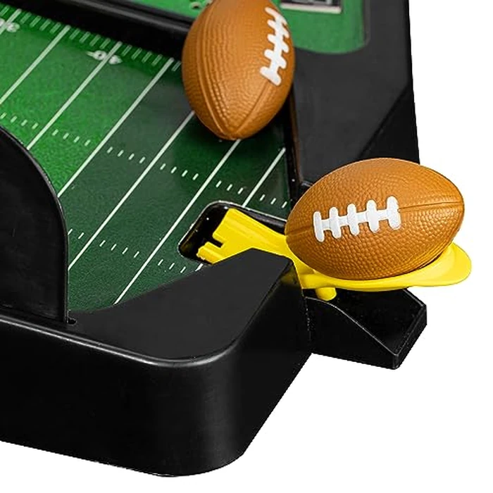 Franklin Sports Mini Football Field Goal Tabletop Game - Flying Field Goal Mini Football for Kids + Adults - Fun Indoor Sports Table Game for All Ages - Tabletop Toy by Franklin Sports - Image 8