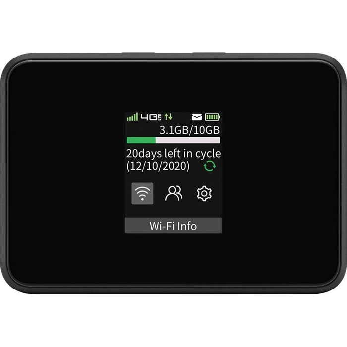 Verizon Airspeed Mobile 4G LTE Wifi Hotspot | ASMHS01PP - Black by Verizon - Image 1