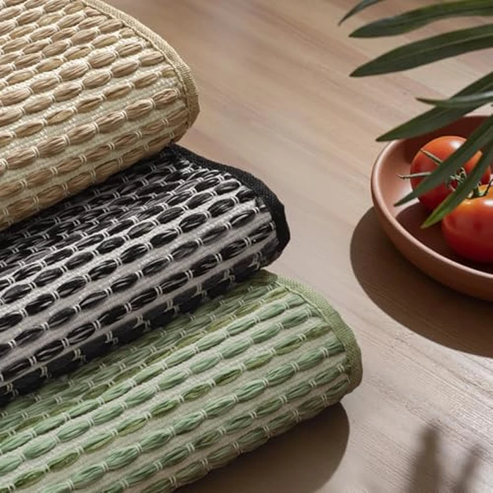 Unique Woven Long Bathroom Mat, Super Absorbent Quick Dry Non Slip Bath Mats for Bathroom Textured Soft Bath Mat Runner Boho Rugs Runners for Hallway Kitchen Bedroom, 2' x 4', Brown by RESARE - Image 9