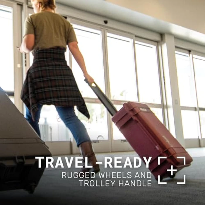 Pelican Air 1535 Travel Case - Carry On Luggage (Blue) by Pelican - Image 2