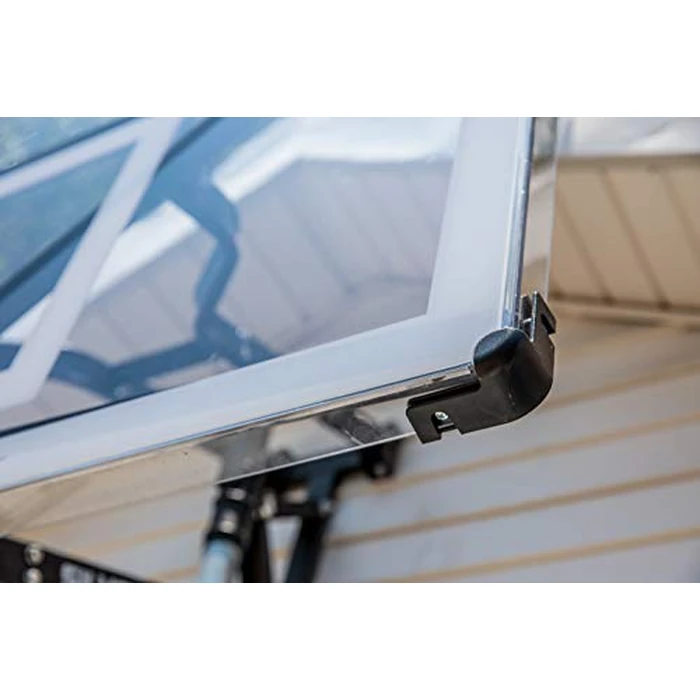 Silverback NXT 54" Wall Mounted Basketball Hoop, Adjustable Height from 7.5’ to 10’ Indoor / Outdoor Basketball Hoop with QuickPlay Design, White, Alloy Steel by Silverback - Image 8