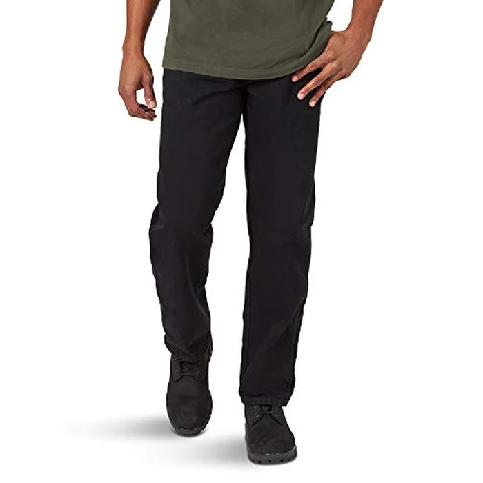 Classic Relaxed Fit, Black, 38W x 36L by Rustler - Image 2