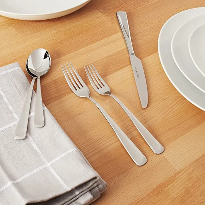 Henckels Silvano 45-pc 18/10 Stainless Steel Flatware Set by ZWILLING J.A. Henckels - Image 2