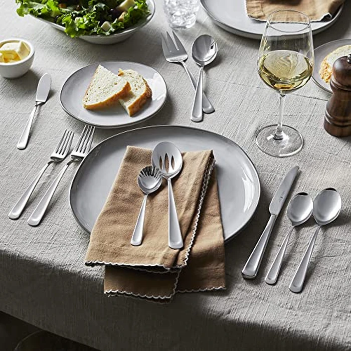 Henckels Silvano 45-pc 18/10 Stainless Steel Flatware Set by ZWILLING J.A. Henckels - Image 5