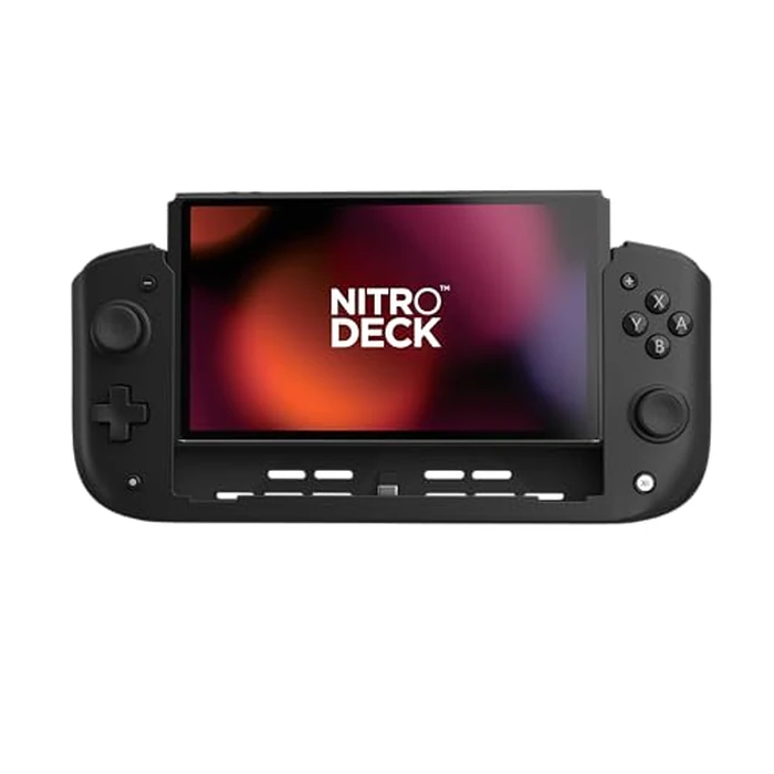 CRKD Nitro Deck - Professional Handheld Deck with Zero Stick Drift for Nintendo Switch and Switch OLED (Black) by CRKD - Used - Like New condition