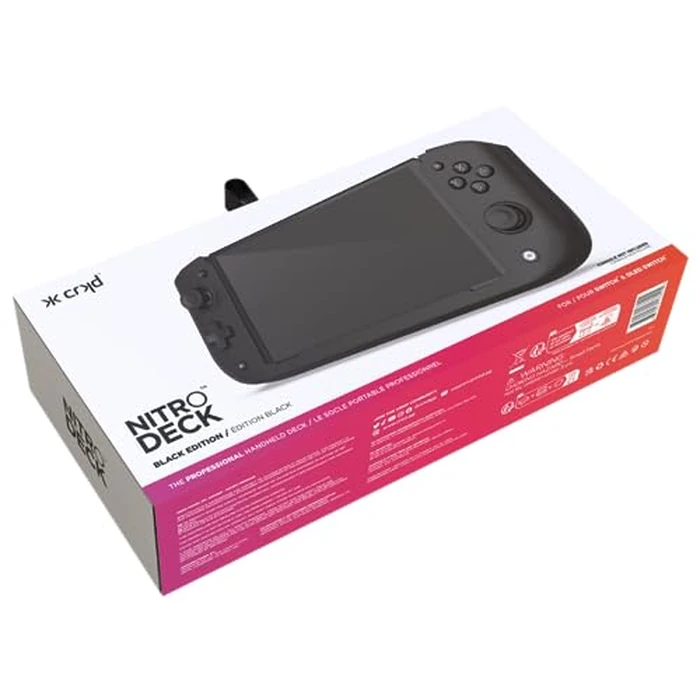 CRKD Nitro Deck - Professional Handheld Deck with Zero Stick Drift for Nintendo Switch and Switch OLED (Black) by CRKD - Image 7