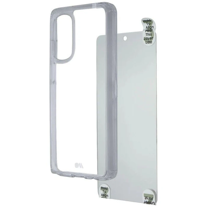 Case-Mate Protection Pack Phone Case & Screen Protector for Motorola Moto G Stylus 5G (2022) - Clear by Case-Mate - Image 4