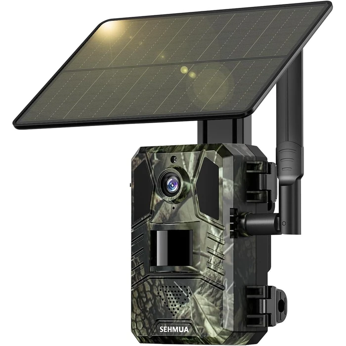 SEHMUA 4G LTE Trail Cameras 3rd Gen Live Streaming Camera - Green Camo by SEHMUA - Image 1