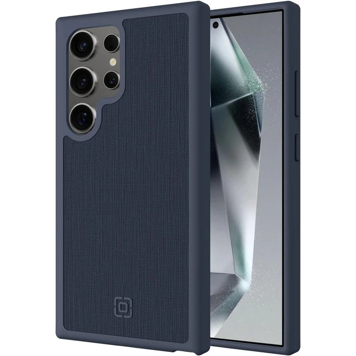 Incipio cru. Protective Phone Case for Samsung Galaxy S24 Ultra - Navy Canvas by Incipio - Refurbished - Excellent condition - US$8.28