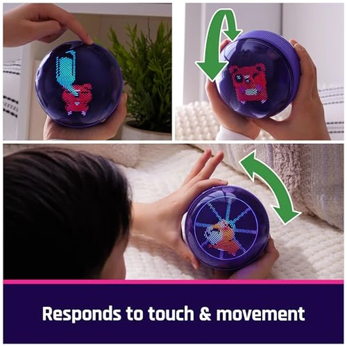 BITZEE, Hamster Ball Interactive Toy Hamster with Over 20 Hamsters Inside, Rolls & Reacts to Touch, Digital Pet Girls Toys & Boys Toys for Ages 5 and up by BITZEE - Image 2