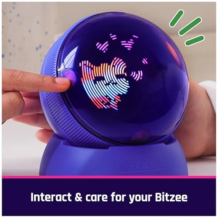 BITZEE, Hamster Ball Interactive Toy Hamster with Over 20 Hamsters Inside, Rolls & Reacts to Touch, Digital Pet Girls Toys & Boys Toys for Ages 5 and up by BITZEE - Image 4