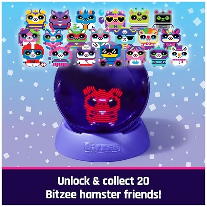 BITZEE, Hamster Ball Interactive Toy Hamster with Over 20 Hamsters Inside, Rolls & Reacts to Touch, Digital Pet Girls Toys & Boys Toys for Ages 5 and up by BITZEE - Image 8