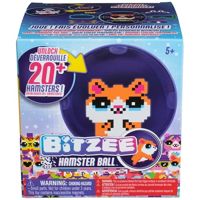 BITZEE, Hamster Ball Interactive Toy Hamster with Over 20 Hamsters Inside, Rolls & Reacts to Touch, Digital Pet Girls Toys & Boys Toys for Ages 5 and up by BITZEE - Image 9