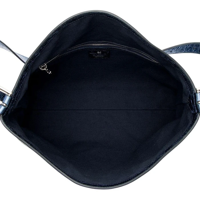 Givenchy Metallic Leather Voyou Medium Hobo - Metallic Leather - Blue by Givenchy - Image 7