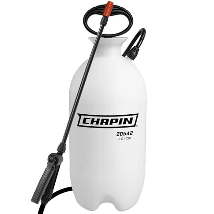 Chapin 20542 Made in USA 2 Gallon Lawn, Garden and Multi-Purpose Sprayer with Foaming and Adjustable Nozzles, Translucent White by Chapin International - Used - Very Good condition - US$19.94